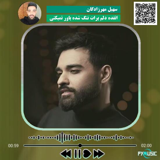 دانلود آهنگ انقده دلم برات تنگ شده باور نمیکنی سهیل مهرزادگان